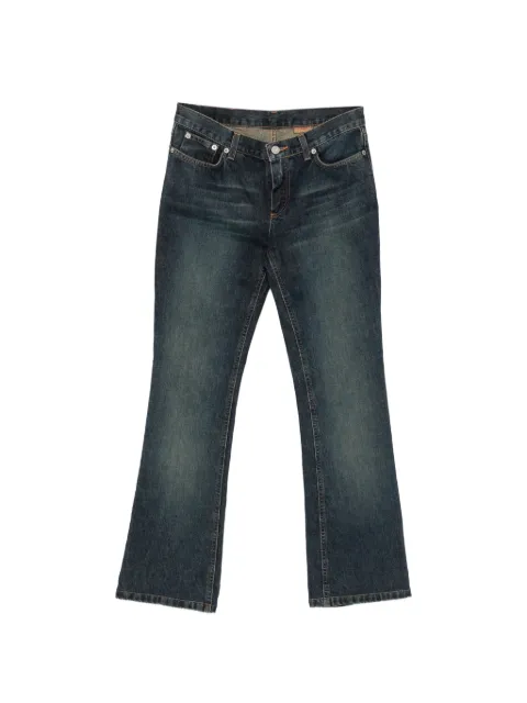 John Richmond Vintage 2000s patch-detail jeans Blue JR250CDM