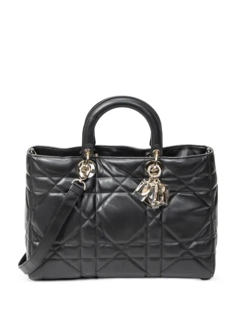 Christian Dior Pre-Owned Lady D-Sire tote bag Black 10MA0234