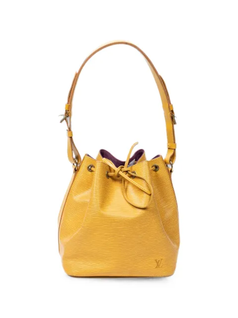 Louis Vuitton Pre-Owned Noe PM Epi bucket bag Yellow AR0946