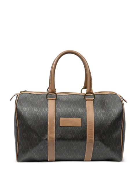 Christian Dior Pre-Owned Honeycomb Boston tote bag Black NONE