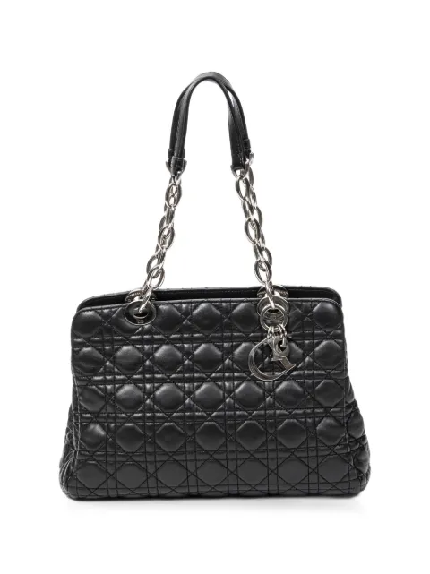 Christian Dior Pre-Owned quilted shoulder bag Black 17BO1113