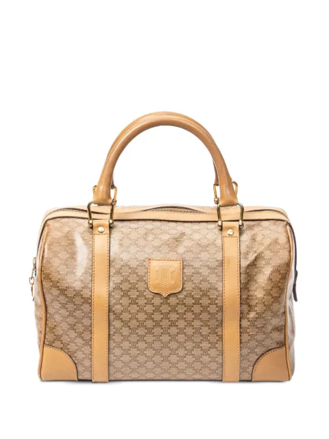 Celine Pre-Owned Macadam Boston tote bag Neutrals M04
