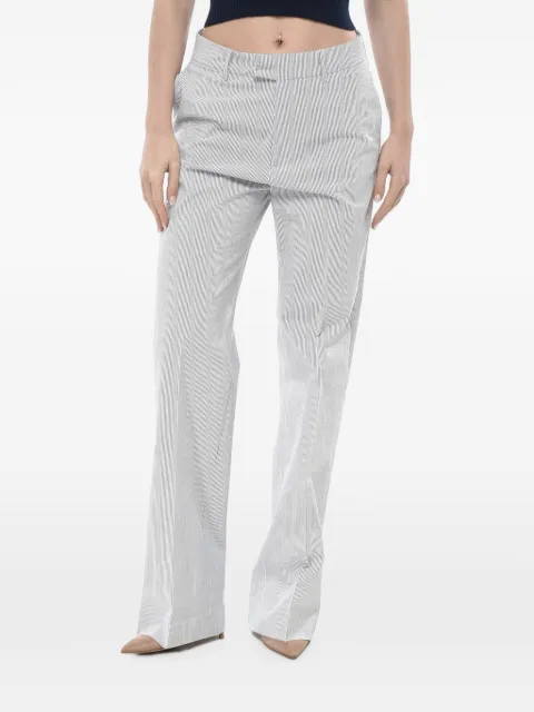 Berwich stripe-pattern trousers White CK1754XPATRIZIAINDIGO