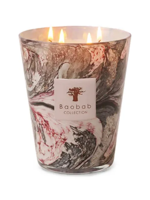 Baobab Collection Manon marbled-effect candle (16cm) Neutrals MAX16LMAN