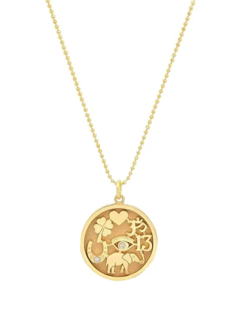 Jennifer Meyer Good Luck diamond necklace Gold JMJYGGOODLUCKN
