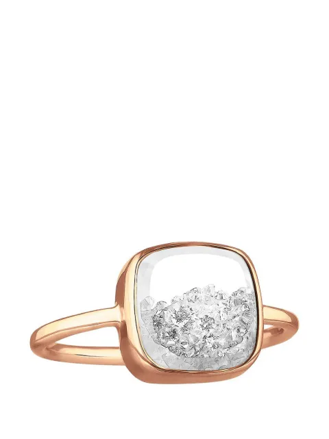 Moritz Glik diamond shaker ring Pink R797