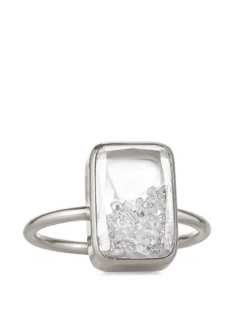 Moritz Glik Ten Fourteen diamond ring Silver R1174W
