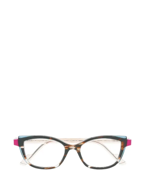 Face À Face Tinge 3 cat-eye frames Brown TINGE3