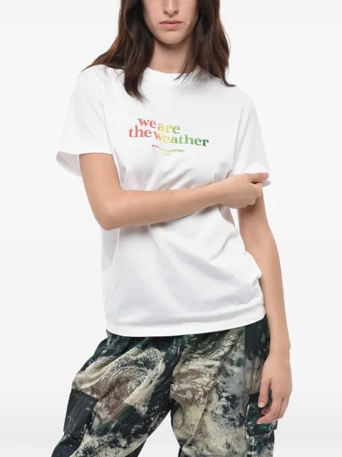 Stella McCartney slogan-print short-sleeve T-shirt White 572483SMP629000