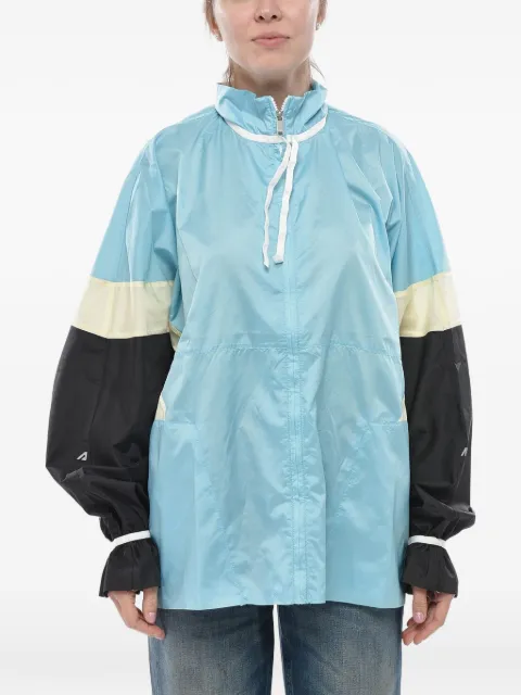 Autry batwing-sleeve windbreaker jacket Blue JAPWH9NA