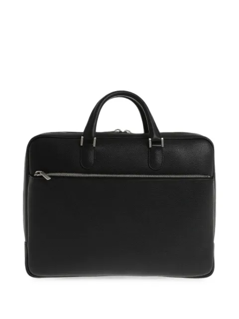 Valextra Avietta leather laptop bag Black MBAV0045028LRD99BB24