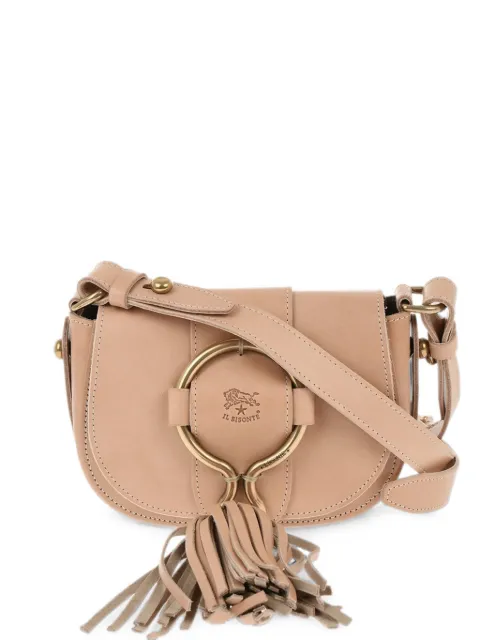 Il Bisonte tassel-detail leather crossbody bag Neutrals BCR142PG0003NATURALE27