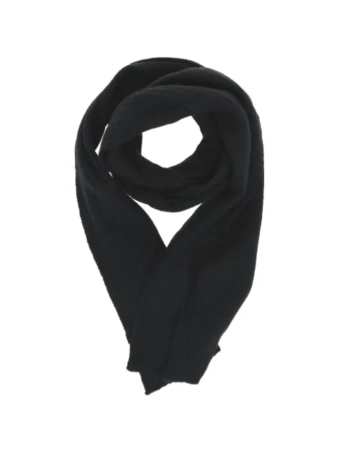 Roberto Collina ribbed-knit scarf Black P01050P0109