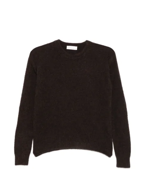 Roberto Collina crew-neck sweater Brown 263FXB01001