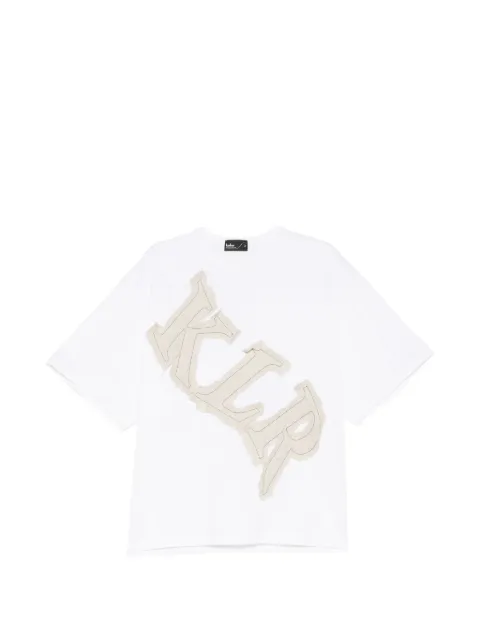 Kolor logo-embroidered T-shirt White 26WCMT08205