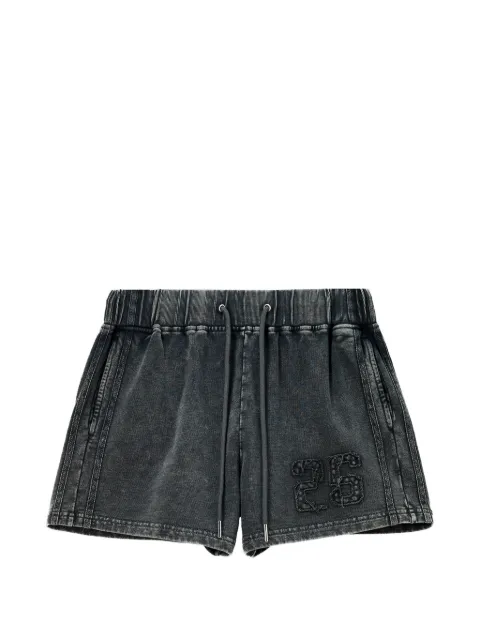 Mini Cream faded drawstring shorts Grey 6UM508A