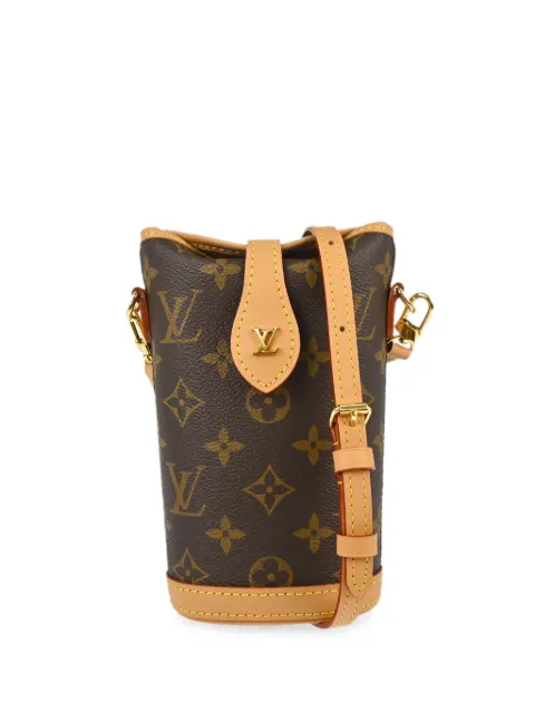 Louis Vuitton Pre-Owned 2010-2020s Fold Me Monogram canvas cross body bag Brown RQ04322