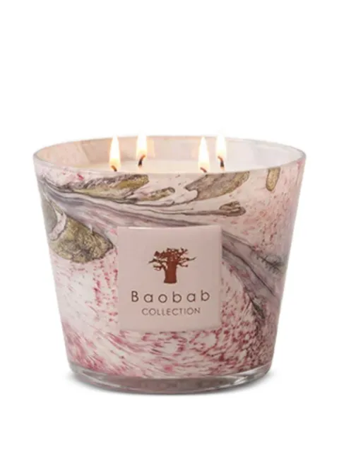 Baobab Collection Manon marble-effect four-wick scented candle Neutrals MAX10LMAN