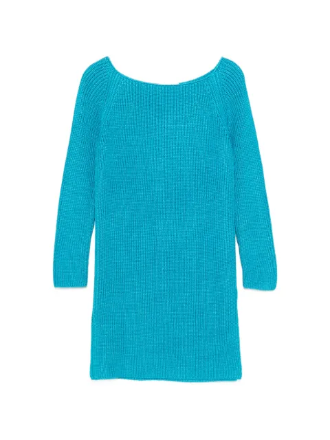 Celine Pre-Owned 2000s ribbed-knit sweater Blue CE280CDF