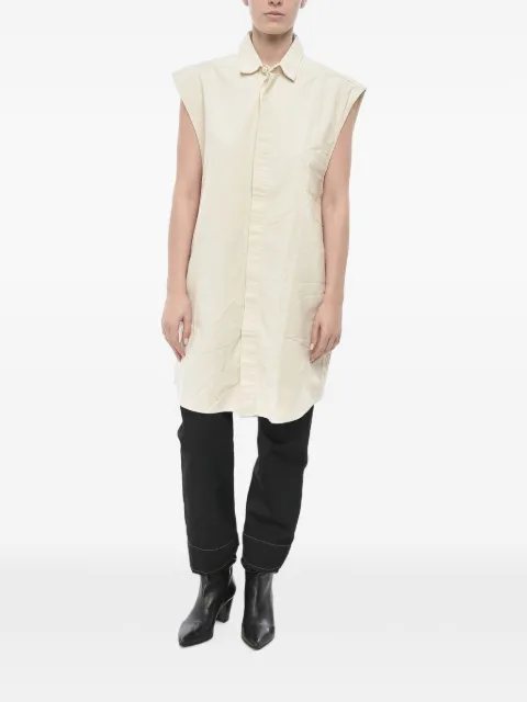Fear Of God Essentials sleeveless shirt Neutrals 186SU225000FWEGGSHELL