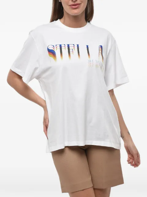 Stella McCartney logo-print T-shirt White 511240SLW959000