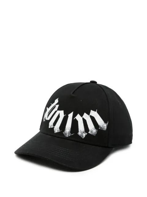 Palm Angels logo-print cap Black PAMLB001FB0081003