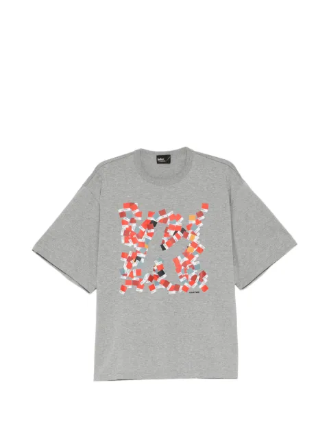 Kolor graphic-print T-shirt Grey 26WCMT09205
