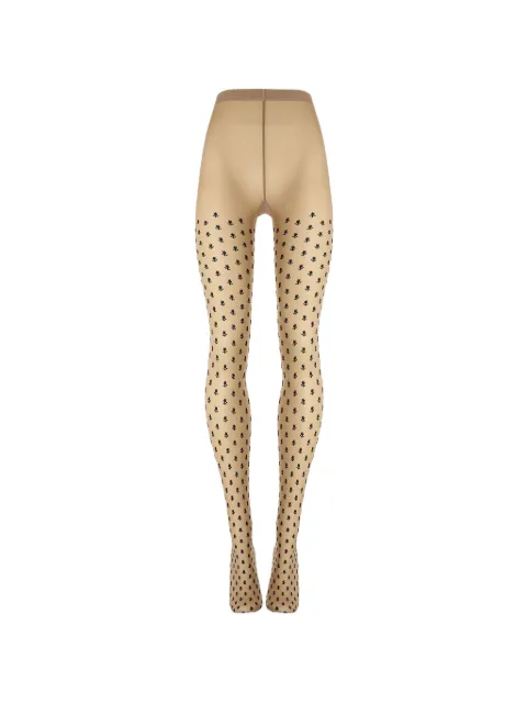 Wolford floral-dot 20 tights Neutrals 176898641