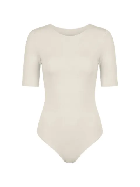 Wolford Bahamas short-sleeved bodysuit Neutrals 75089