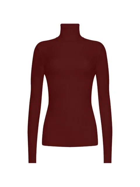Wolford Merino wool long-sleeve top Red 527693265