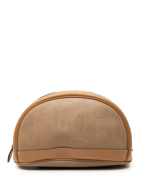 Christian Dior Pre-Owned 20th Century Diorissimo Trotter Coated Canvas Cosmetic pouch Neutrals 8WB6ZJW68KMK1SME