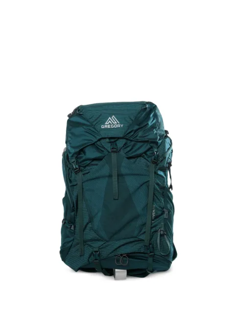 GREGORY Maven 58 ripstop buckle-fastening backpack Green 152345