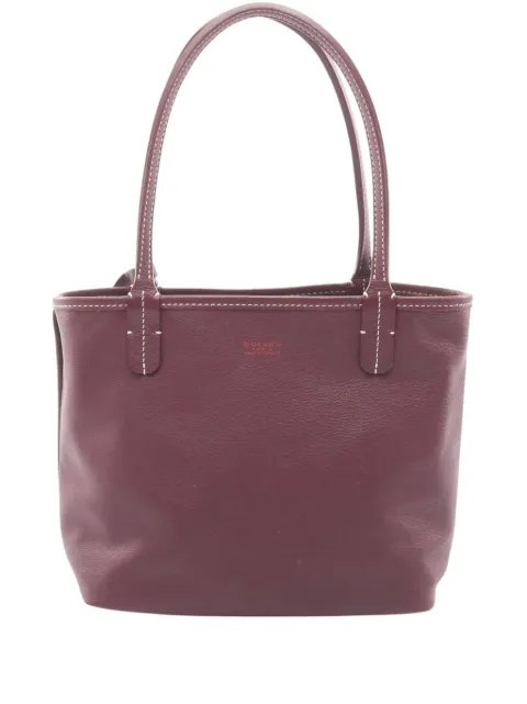Goyard Pre-Owned 2000-2026 Mini Goyardine Reversible Anjou tote bag Red HBXGCORGQT0166VY