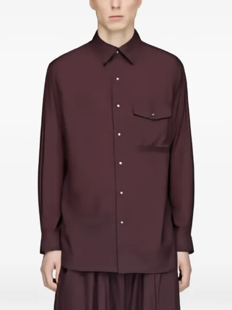Y-3 3-Stripes overshirt Purple KU4585