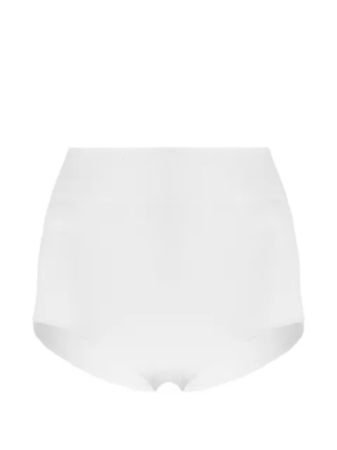Wolford seamless circular-knit high-waisted briefs White 572031300