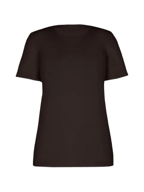 Wolford Pure short-sleeve T-shirt Brown 53387