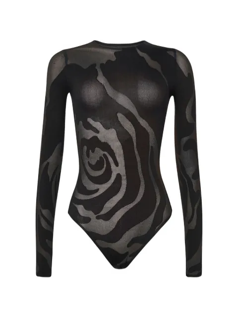 Wolford Rose Shadow bodysuit Black 783349180