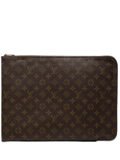 Louis Vuitton Pre-Owned 1988 Monogram Poche Documents Portfolio business bag Brown HPQ1UYHXIAONJ1QZ