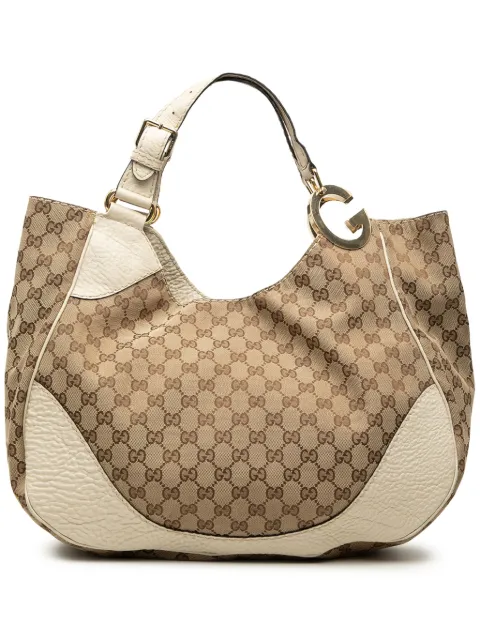 Gucci Pre-Owned 2000-2015 GG Canvas Charlotte tote bag White 5JWVKRZQVVTSW7AK