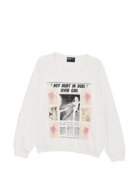 Enfants Riches Déprimés Boy Hurt in a Duel sweater Neutrals 020528