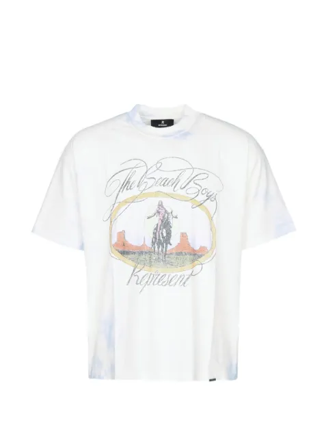 Represent x Beach Boys Script graphic-print T-shirt White MLM10122652