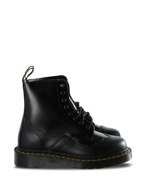 Dr. Martens 1460 Pascal RI wingtip-panel lace-up boots Black 43214001