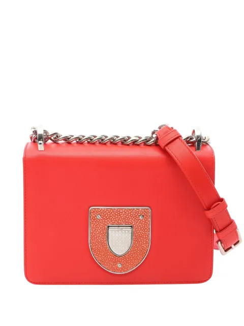 Christian Dior Pre-Owned 20th Century Leather Diorama Club Flap shoulder bag Red DCI5QLDE21EIES8I