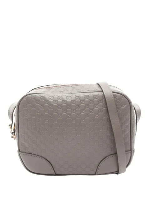 Gucci Pre-Owned 2000-2015 Microguccissima Bree crossbody bag Grey MWLTJCEBU4ZHXYBT