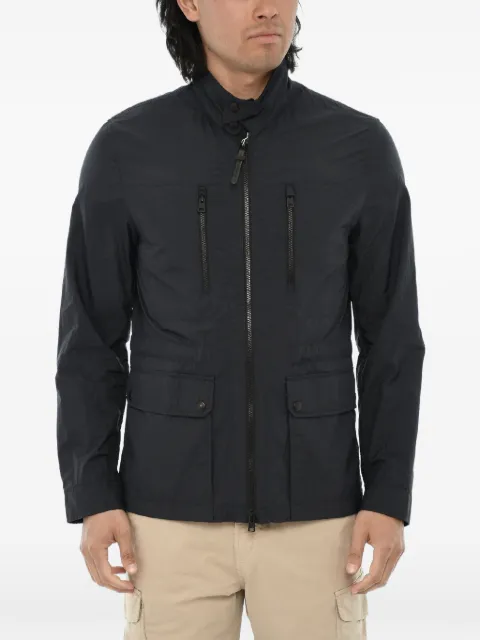 Woolrich zip-up drawstring jacket Blue CFWOOU0398MRUT2054