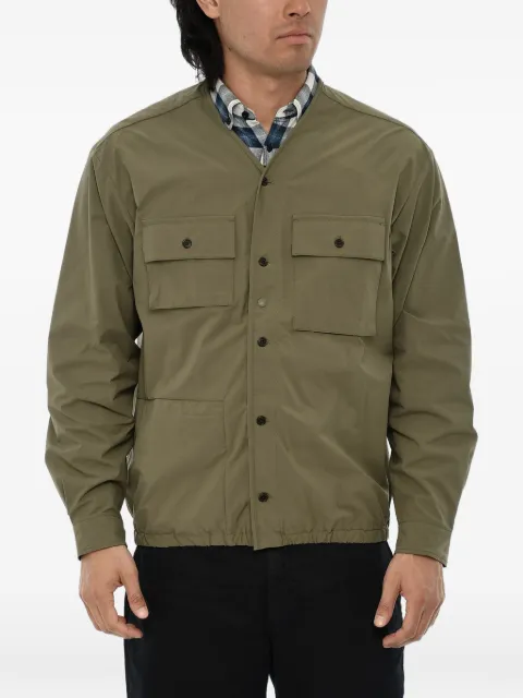 Woolrich High Aeration V-neck jacket Green CFWJOU0124MRUT3477OL