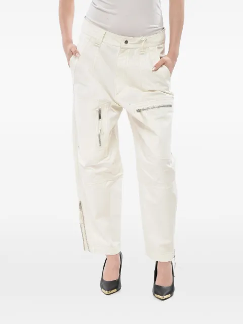 ISABEL MARANT Kelvin multi-pocket trousers Neutrals PA0279FAB1G04E