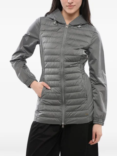 Woolrich quilted hooded jacket Grey CFWWOU0443FRUT26511215