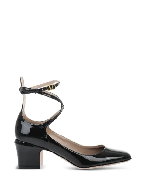 Valentino Garavani VLogo Signature ankle-strap pumps Black 2W2S0FW5VNE00NO27