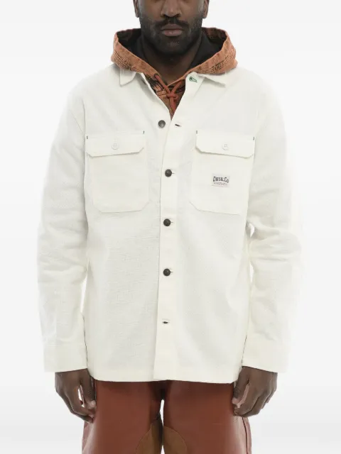 Diesel double-pocket overshirt White A17693RPLAQ